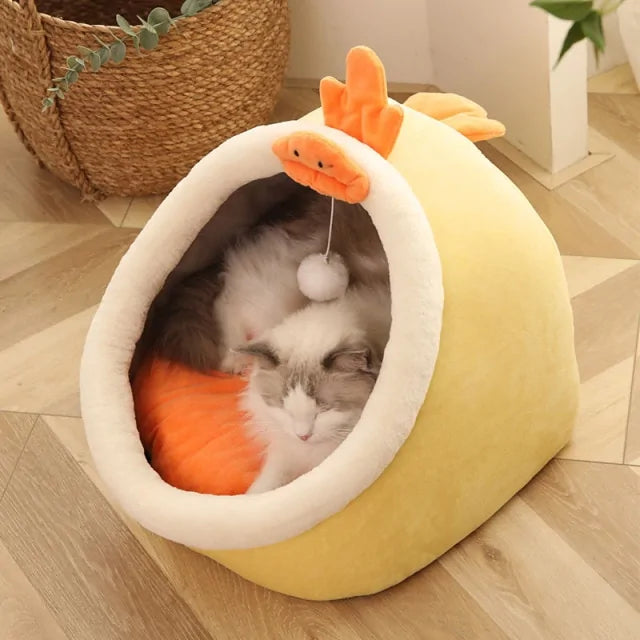 Sweet Cat Bed Warm Pet Basket™