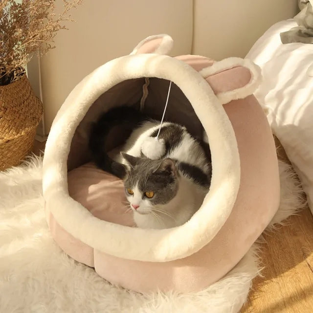 Sweet Cat Bed Warm Pet Basket™